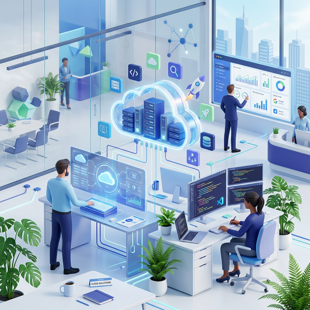 IT Services Illustration